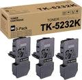 3 Pack Black Toner Cartridge Replacement for Kyocera ECOSYS P5021cdn P5021cdw M5521cdn M5521cdw B5587