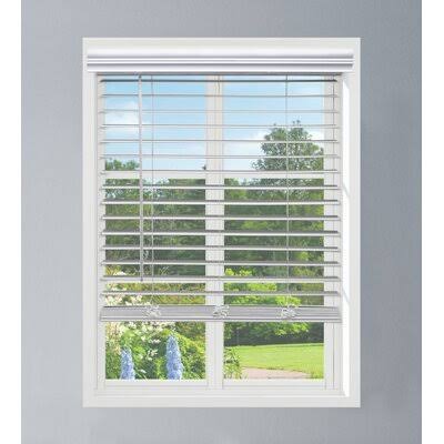 Cordless Faux Wood Blinds D1364