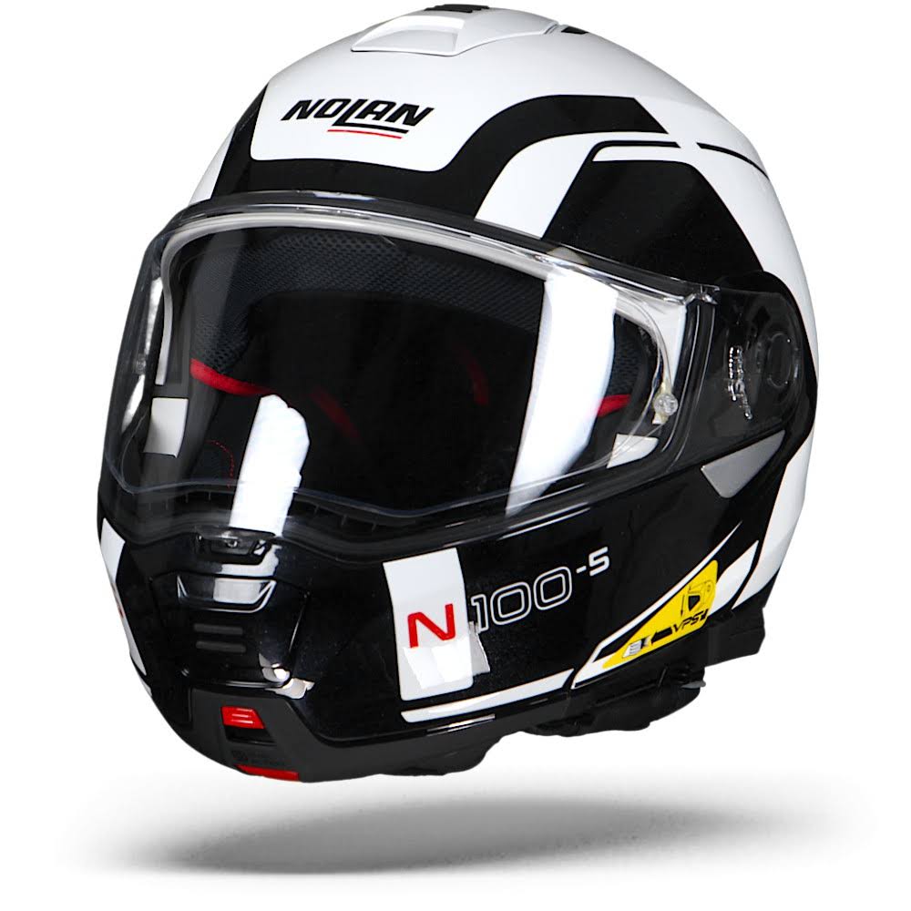 Metal White Motorcycle Helmet M9934