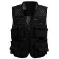 Blue Mesh 16 Pockets Quick Dry Fishing Vest H4762