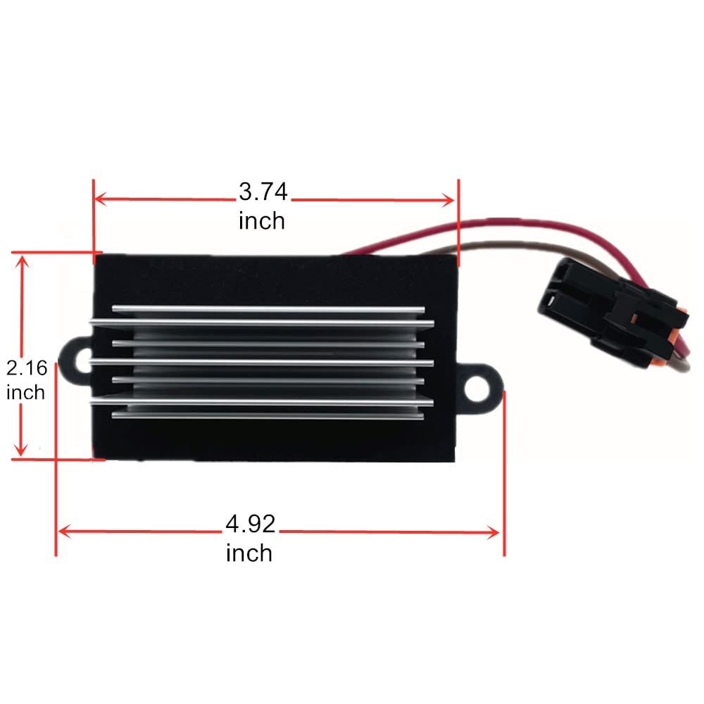 Blower Motor Resistor Heater Fan Control Module Pack of 2 H778059