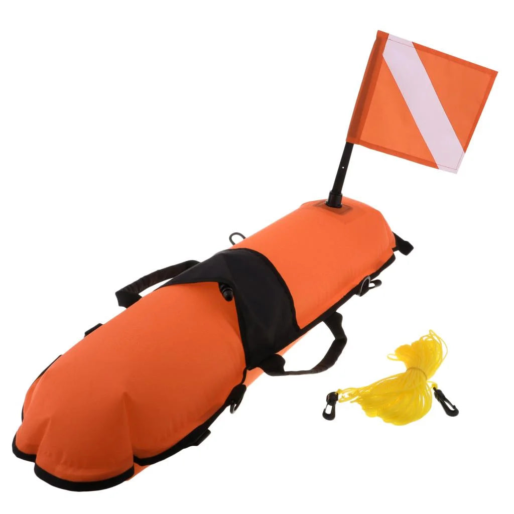 Inflatable Signal Float Marker Buoy with Dive Tow Line B508