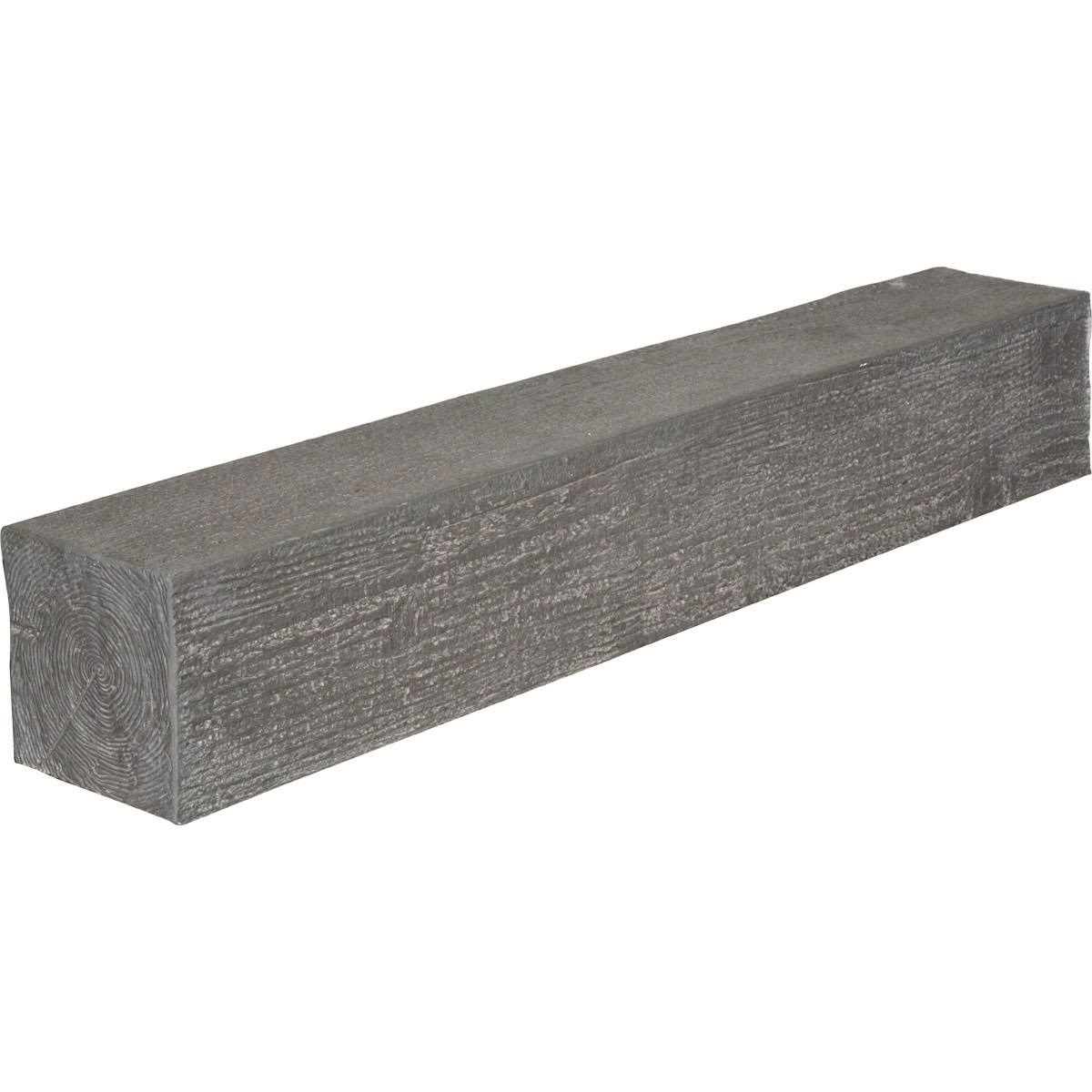 Rough Sawn Faux Wood Fireplace Mantel G411496
