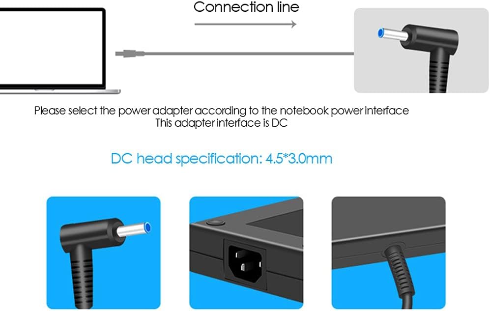 200W AC Adapter Laptop Charger Power Supply Pack of 2 P363