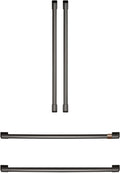 Brushed Black Refrigerator Handle Kit D1330