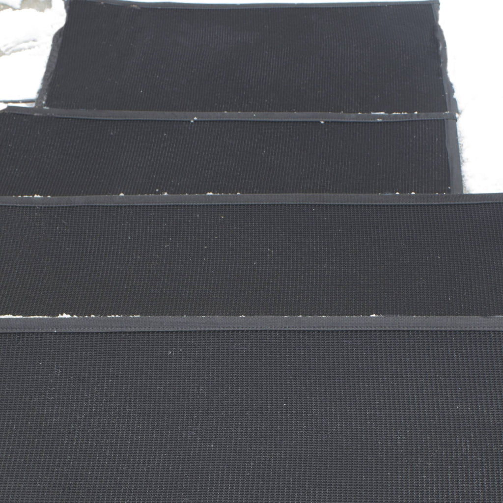 Heated Snow Melting Stair Mat 11x22 W x 3 ft L Connectable V71287