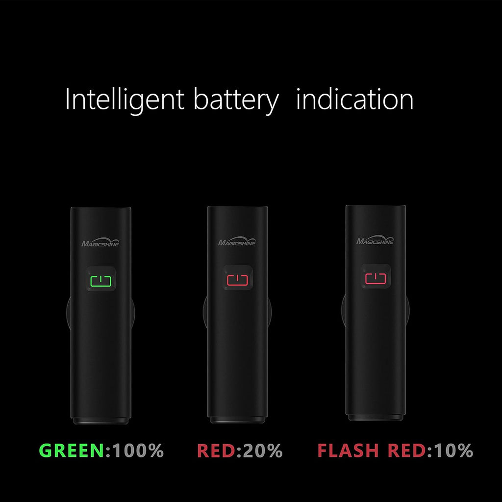 Bike Headlight with CREE LED, IPX7, 4000mAh Battery, Pack of 2 F329