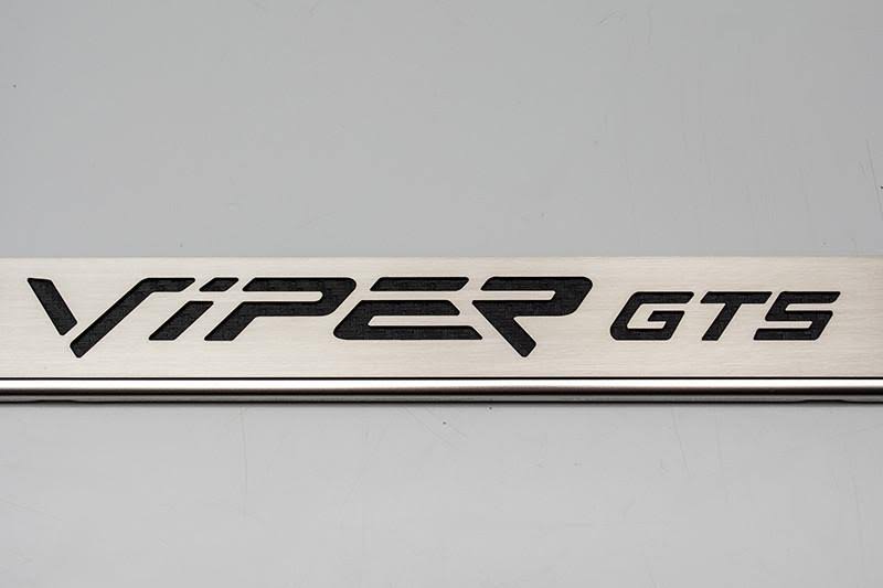 License Plate Frame CF Orange K4796