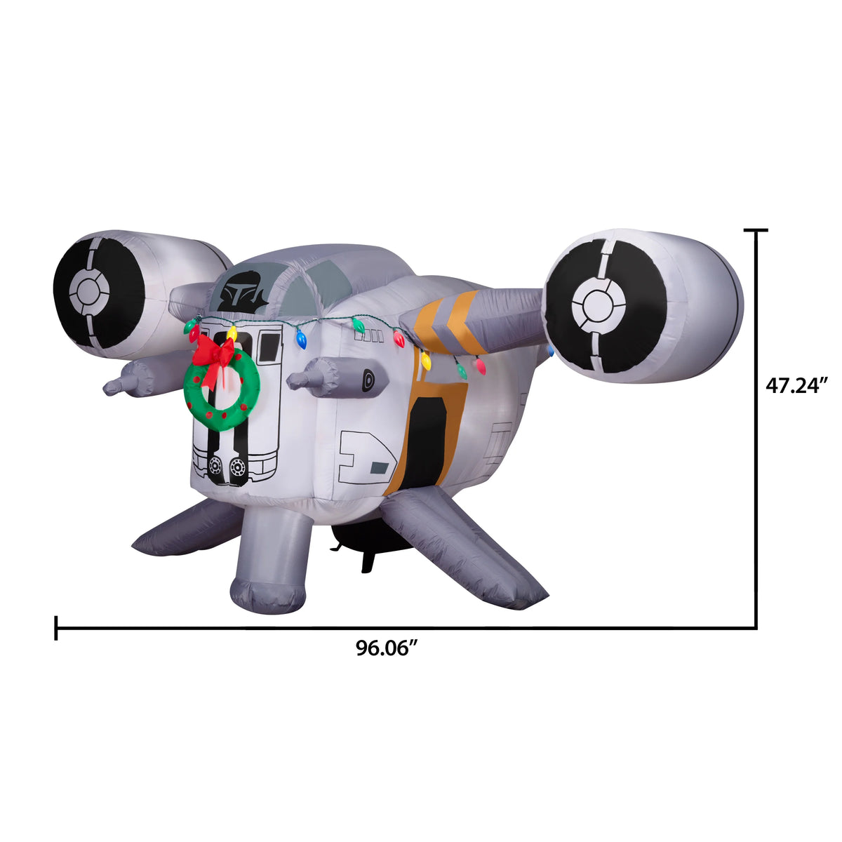 Airblown Inflatables Christmas Razor Crest R136120