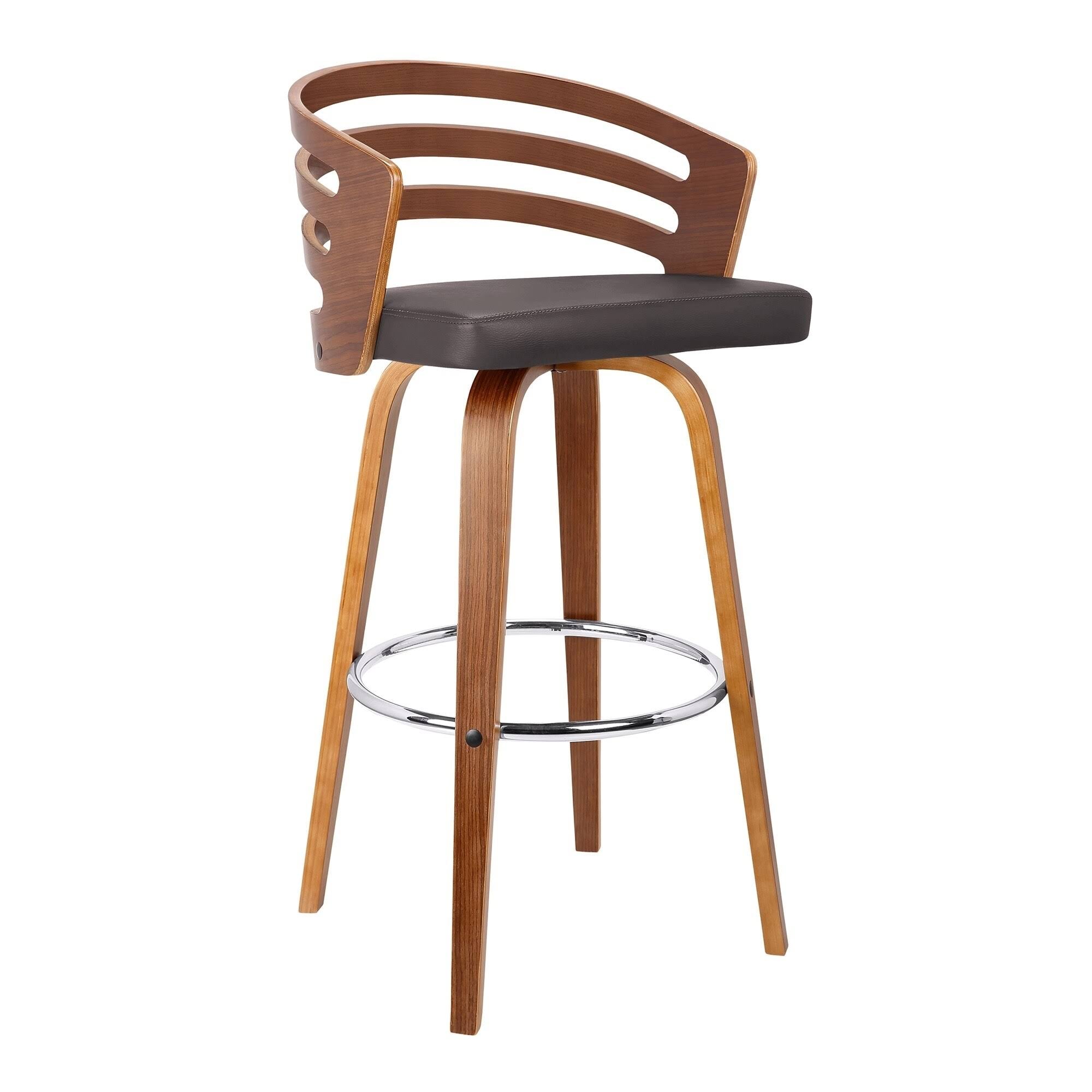 Brown Counter Height Swivel Stool M84530