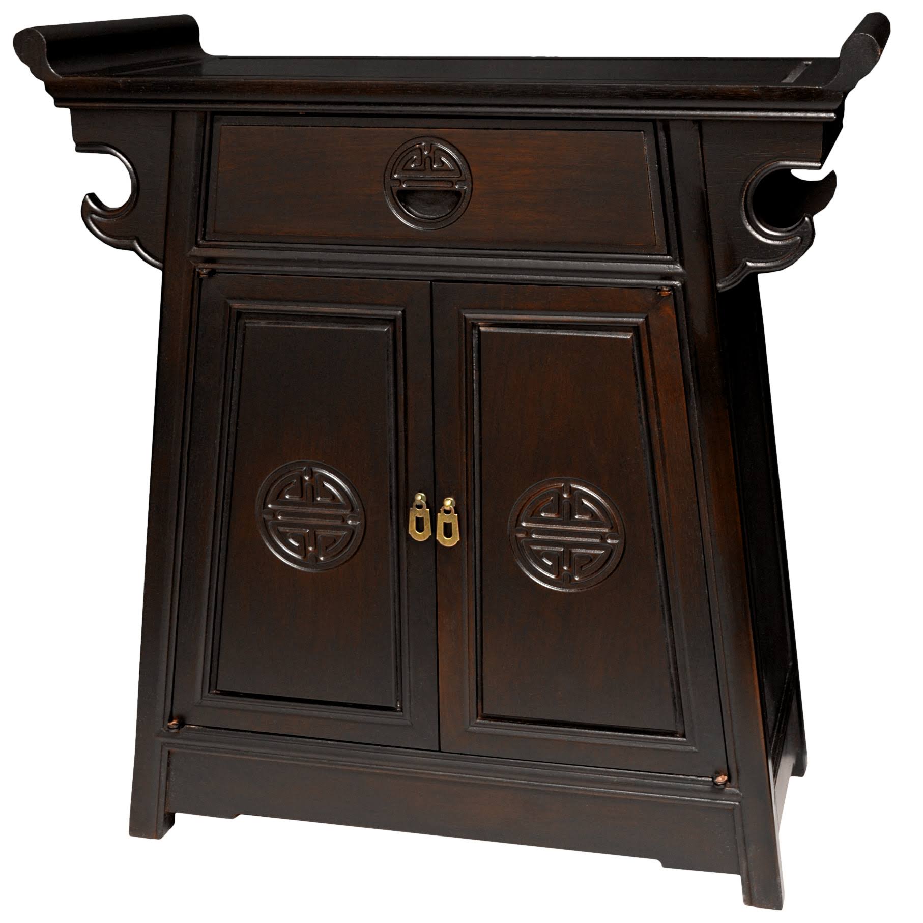Rosewood Altar Cabinet A427