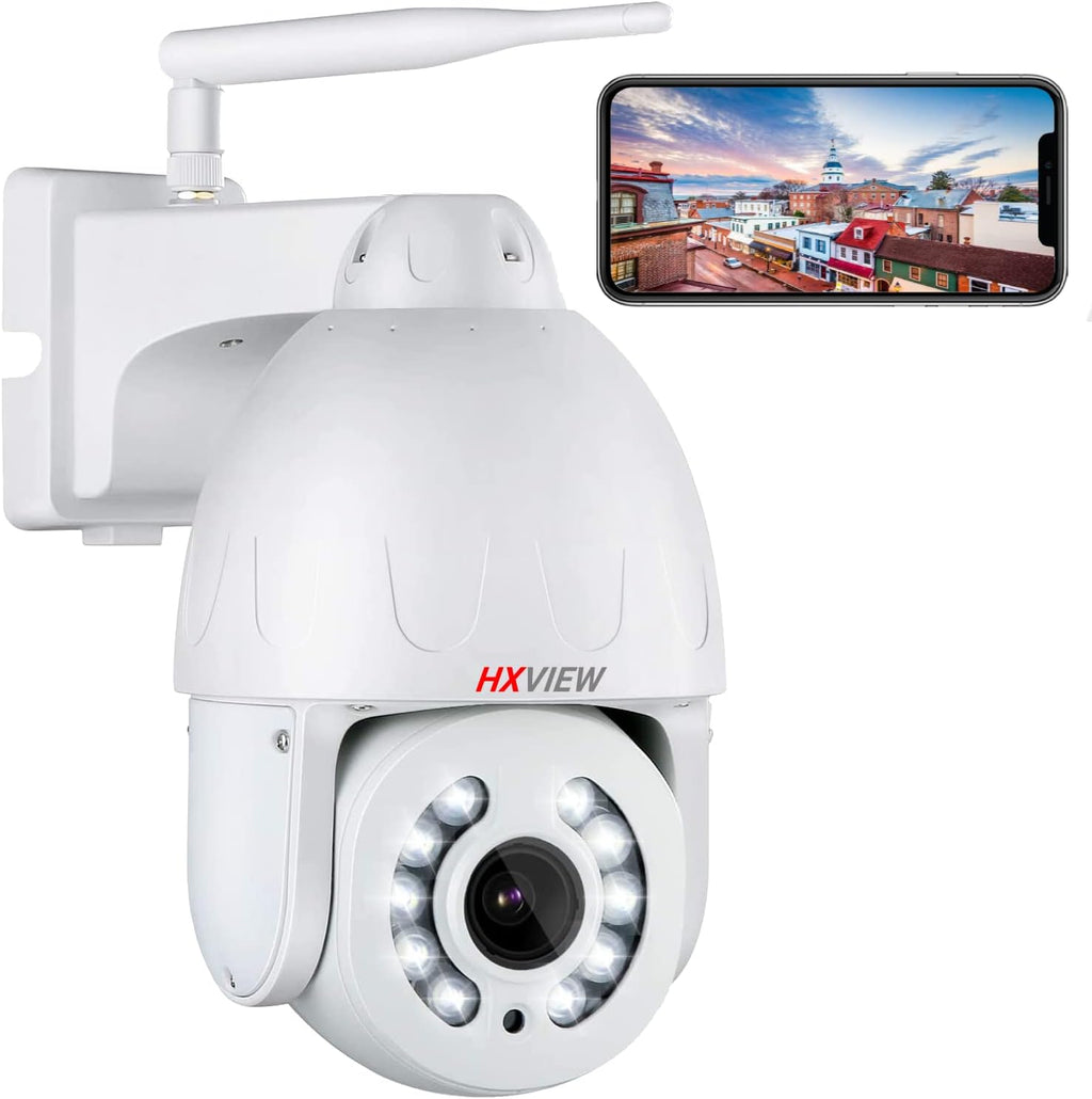 5MP WiFi Wireless Spotlight Camera with 5X Optical Zoom J118