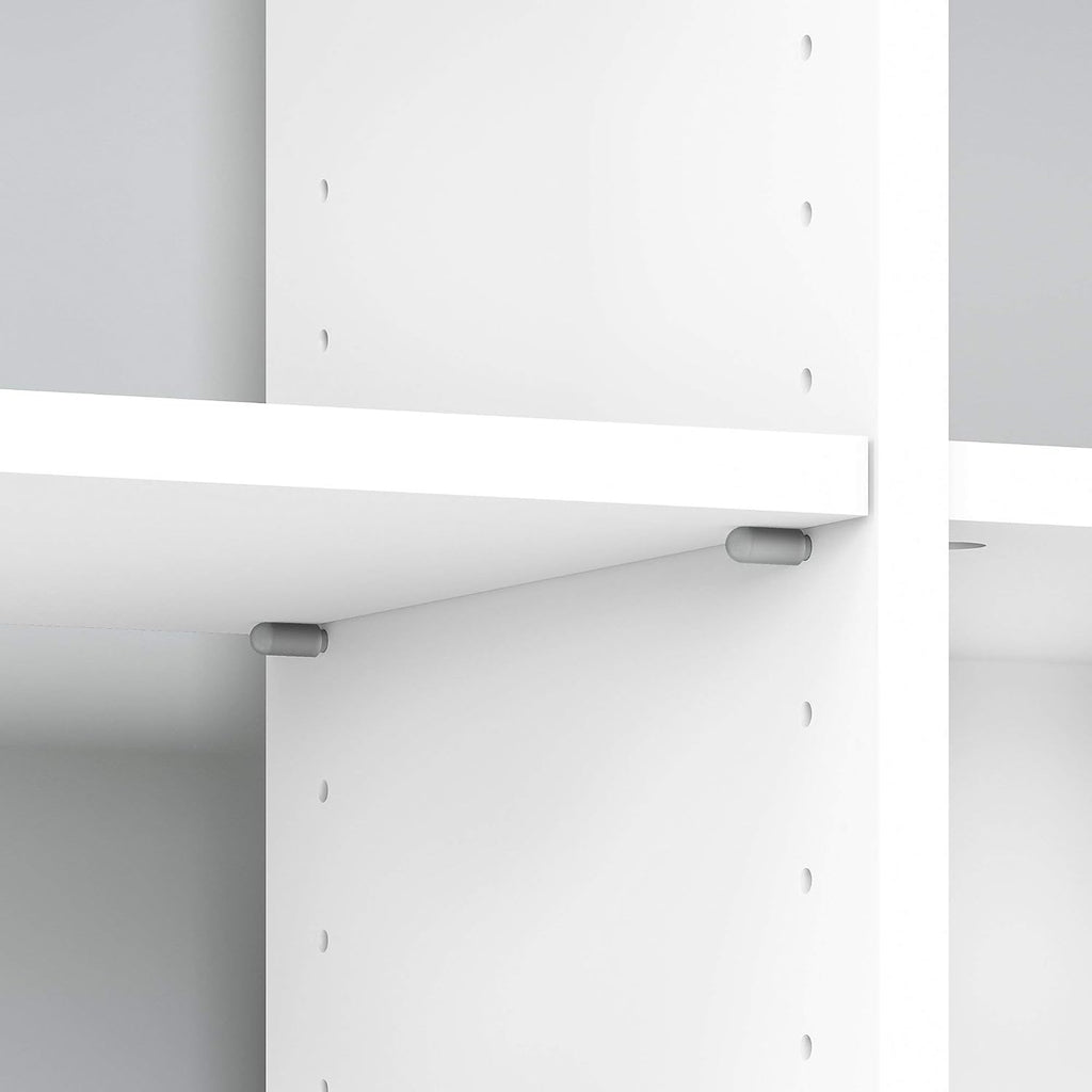 6 Cube Storage Bookcase in Pure White Z6985