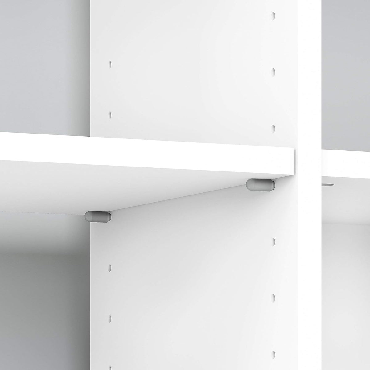 6 Cube Storage Bookcase in Pure White Z6985
