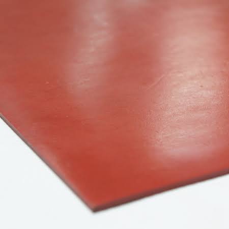 Red SBR Sheet 1/16 x 22 x 3 ft W x 8 ft L Y2465