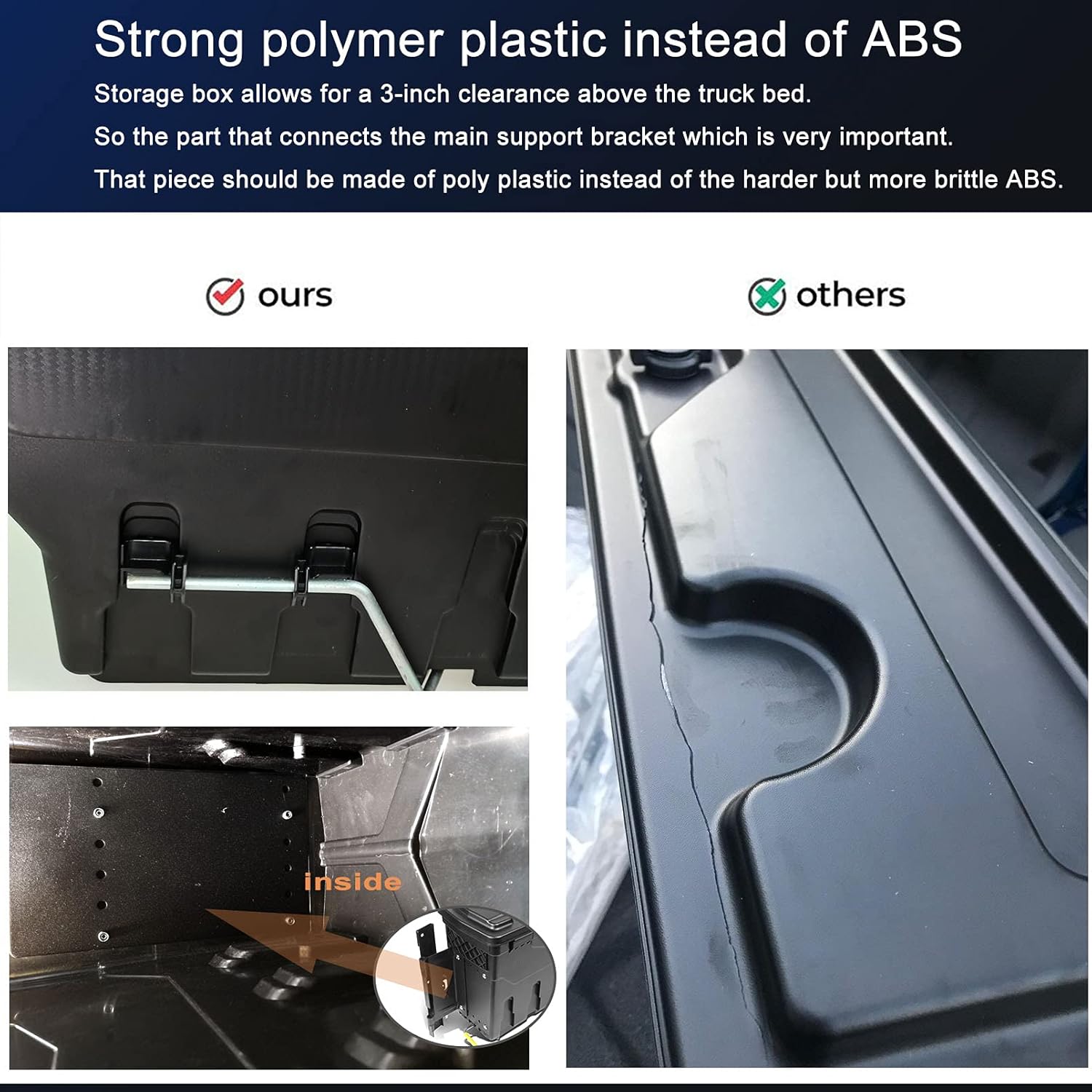 Truck Bed Storage Box Tool Box C216890