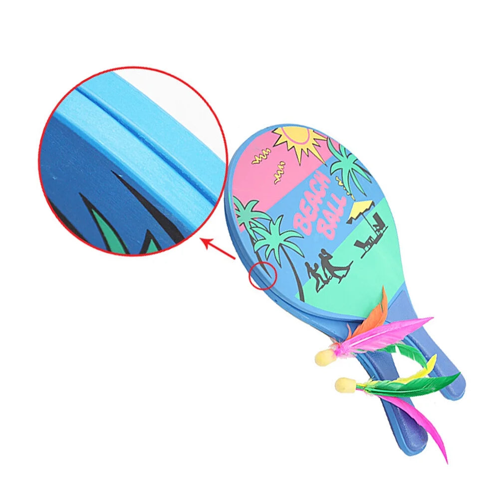 Beach Paddle Ball Game Racquet Set J8564