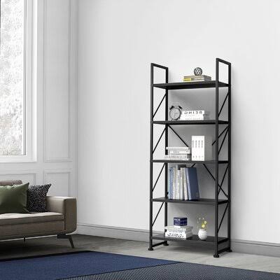 Black Standard Bookcase E62206