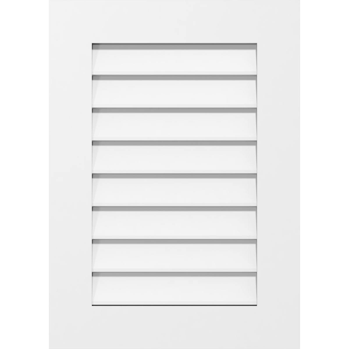 PVC Gable Vent D6029