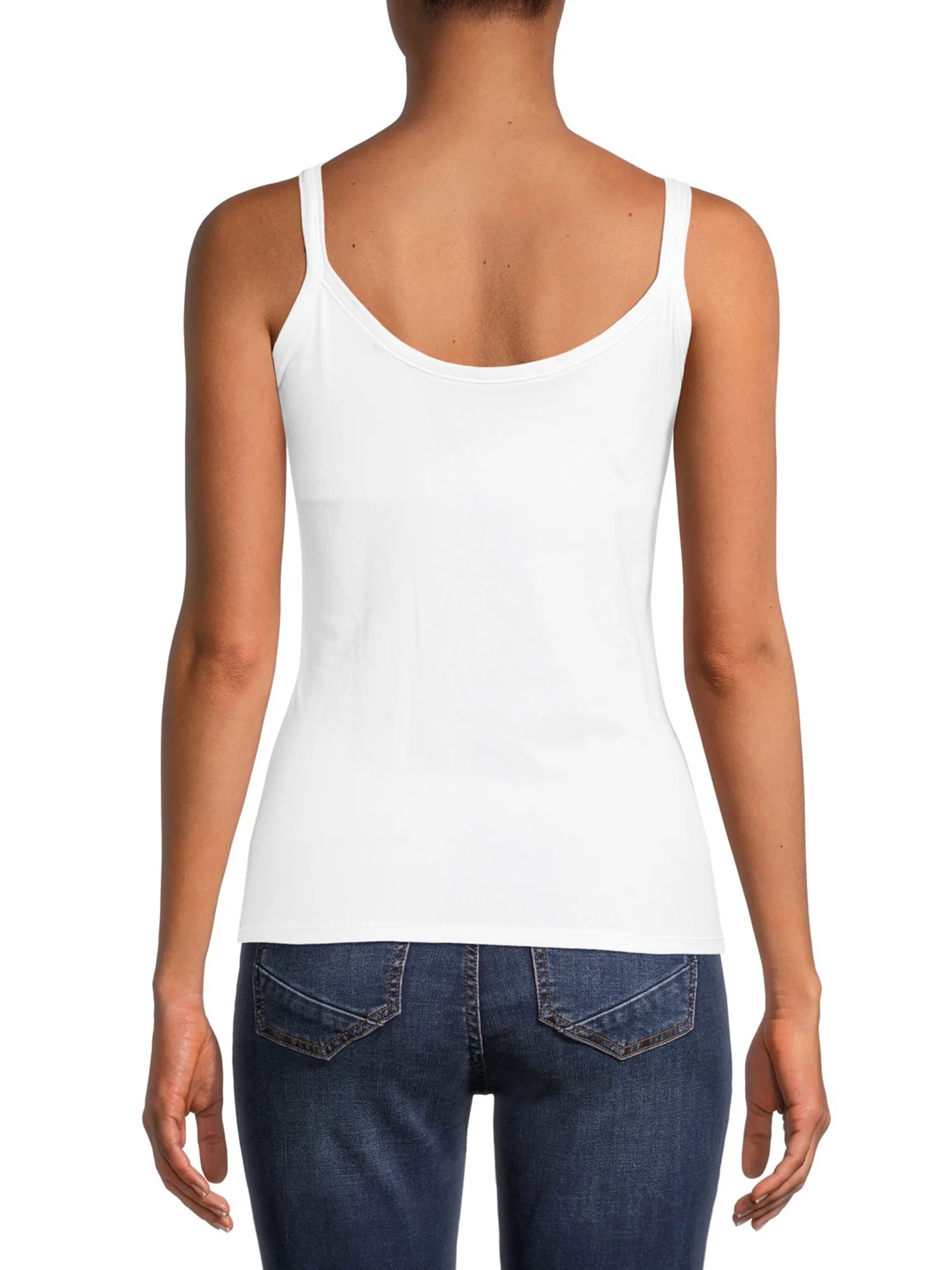 3-Pack Women's Shelf Bra Cami Tank Tops D53958