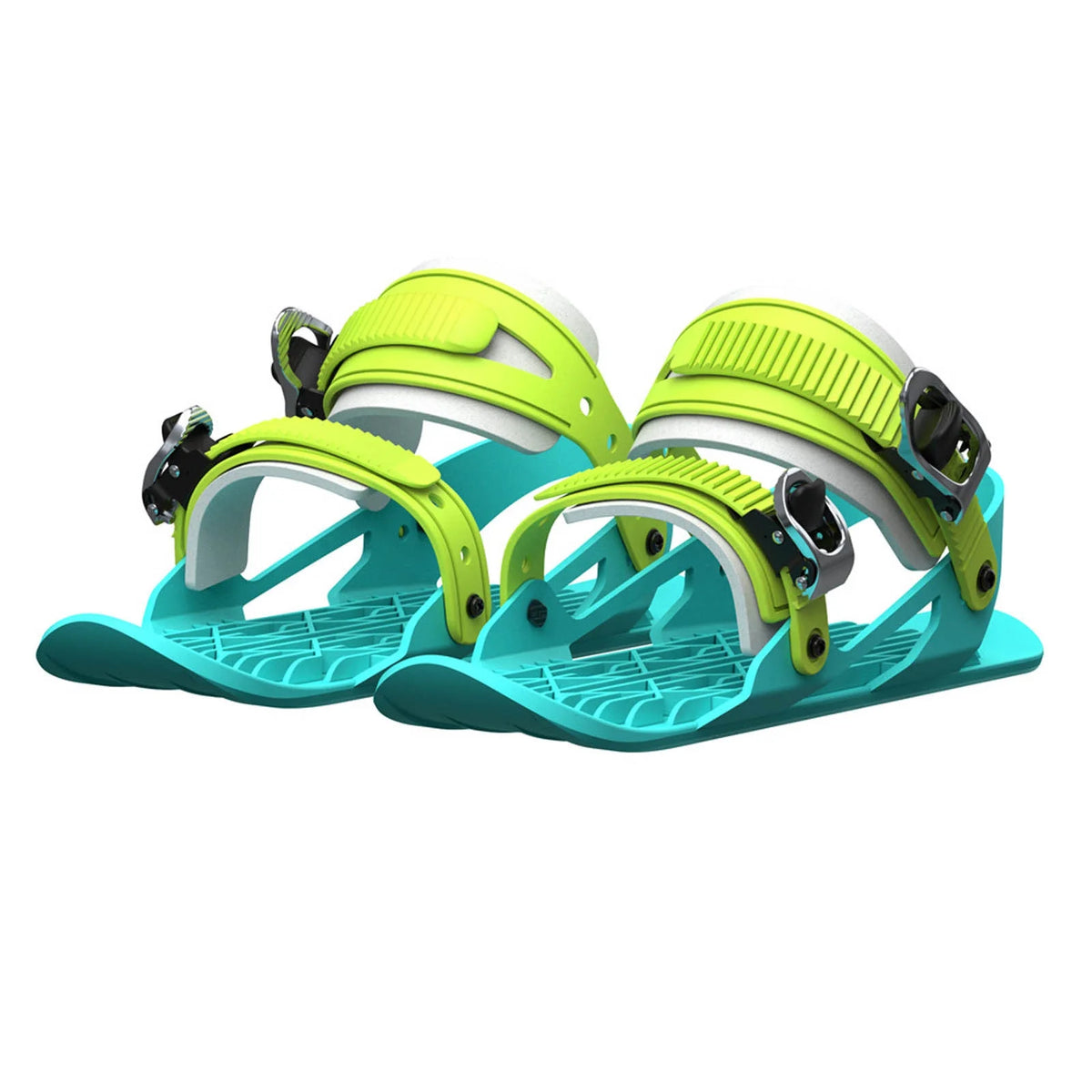 Mini Short Ski Skates Attach to Skis Boots T597