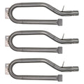 3-Pack Stainless Steel BBQ Gas Grill Tube Burner Replacement Parts F123