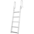 Aluminum 5 Steps Boat Dock Ladder A24021