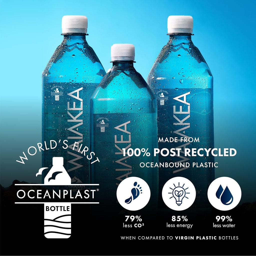 Hawaiian Volcanic Water, Naturally Alkaline, 16.9 Fl Oz (Pack of 24) D1550