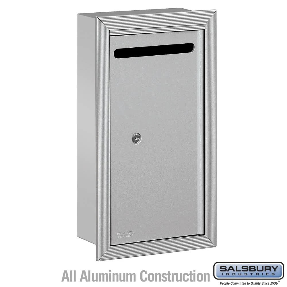 Slim Recessed Aluminum Letter Box S6457