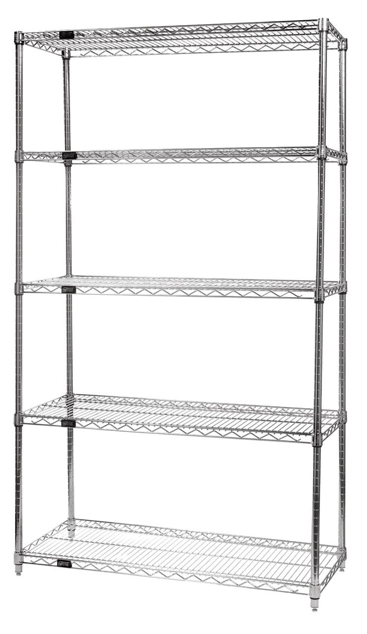 Chrome 5-Shelf Unit G854