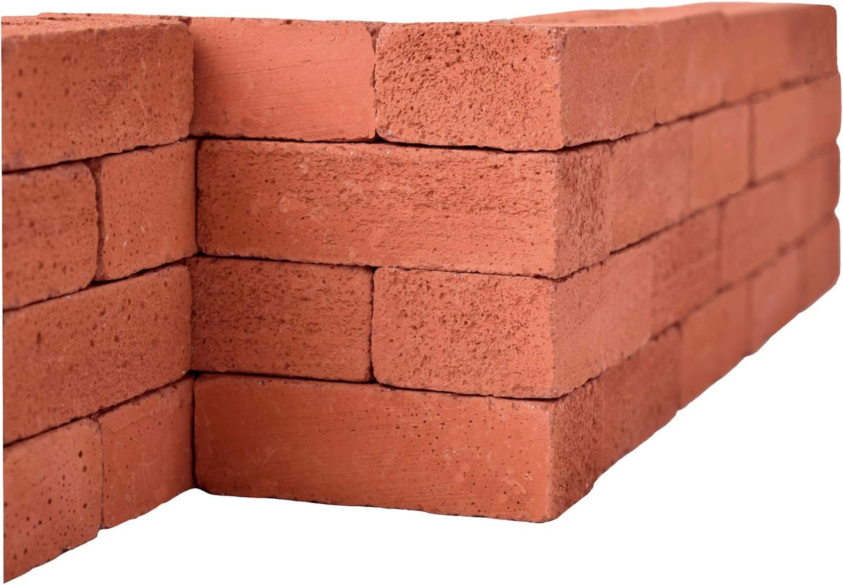 Mini Red Bricks, 1:6 Scale (160 Pack) Pack of 2 Z178915