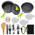 15 Pcs Non Stick Camping Cookware Set L9872