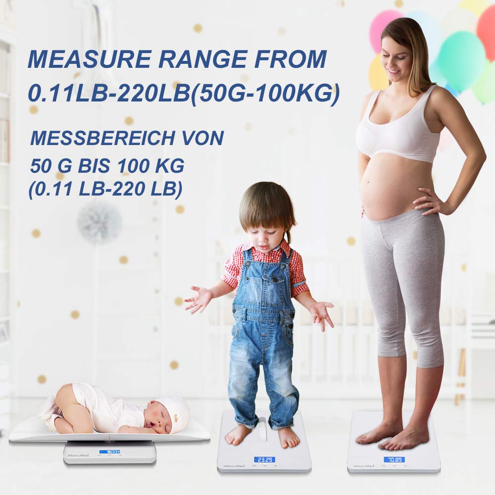 Pack of 2 Digital Baby Scale with Hold Function E37241