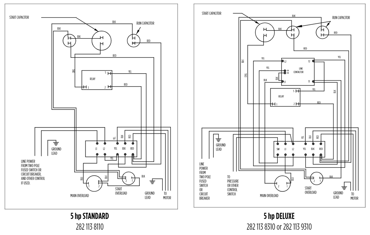 Control Box, 5HP, 230V, 1Phase N42450