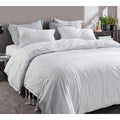 White Oversized King Duvet Cover M679007