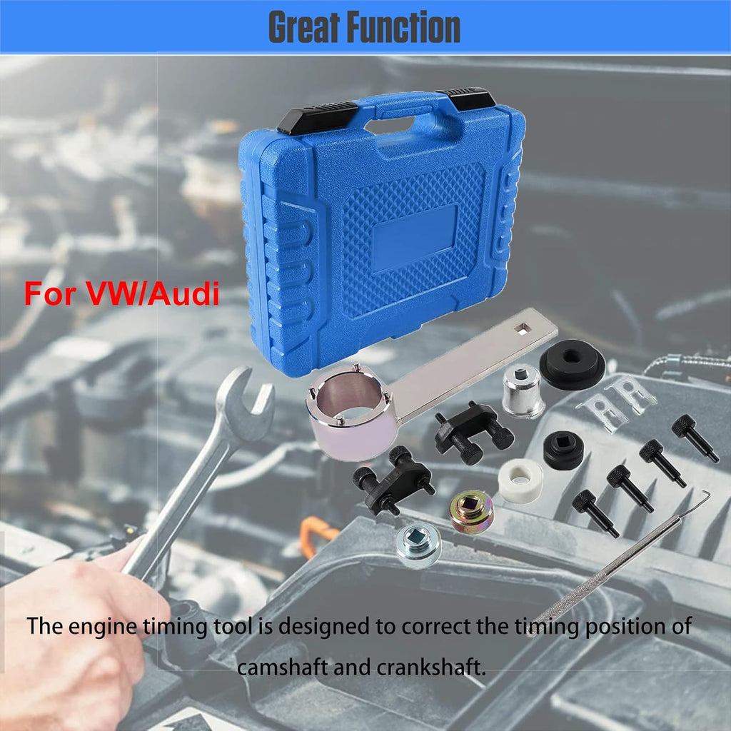 Engine Timing Tool Kit for Audi/VW/VAG EA888 Crankshaft Alignment Camshaft Locking Tool Kit Pack of 2 P703213