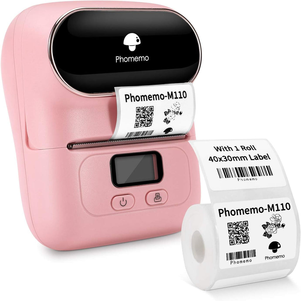 White Bluetooth Label Maker Machine X777362