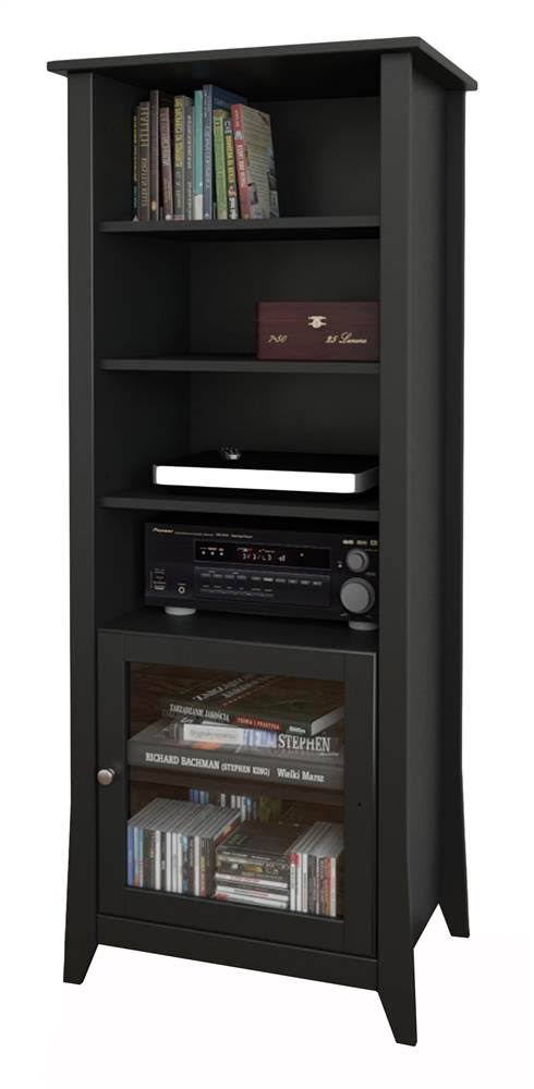 Tuxedo Black Curio Cabinet O90726