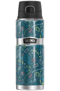 Stainless Steel Drink Bottle, Vacuum insulated, Double Wall, 24oz R579644