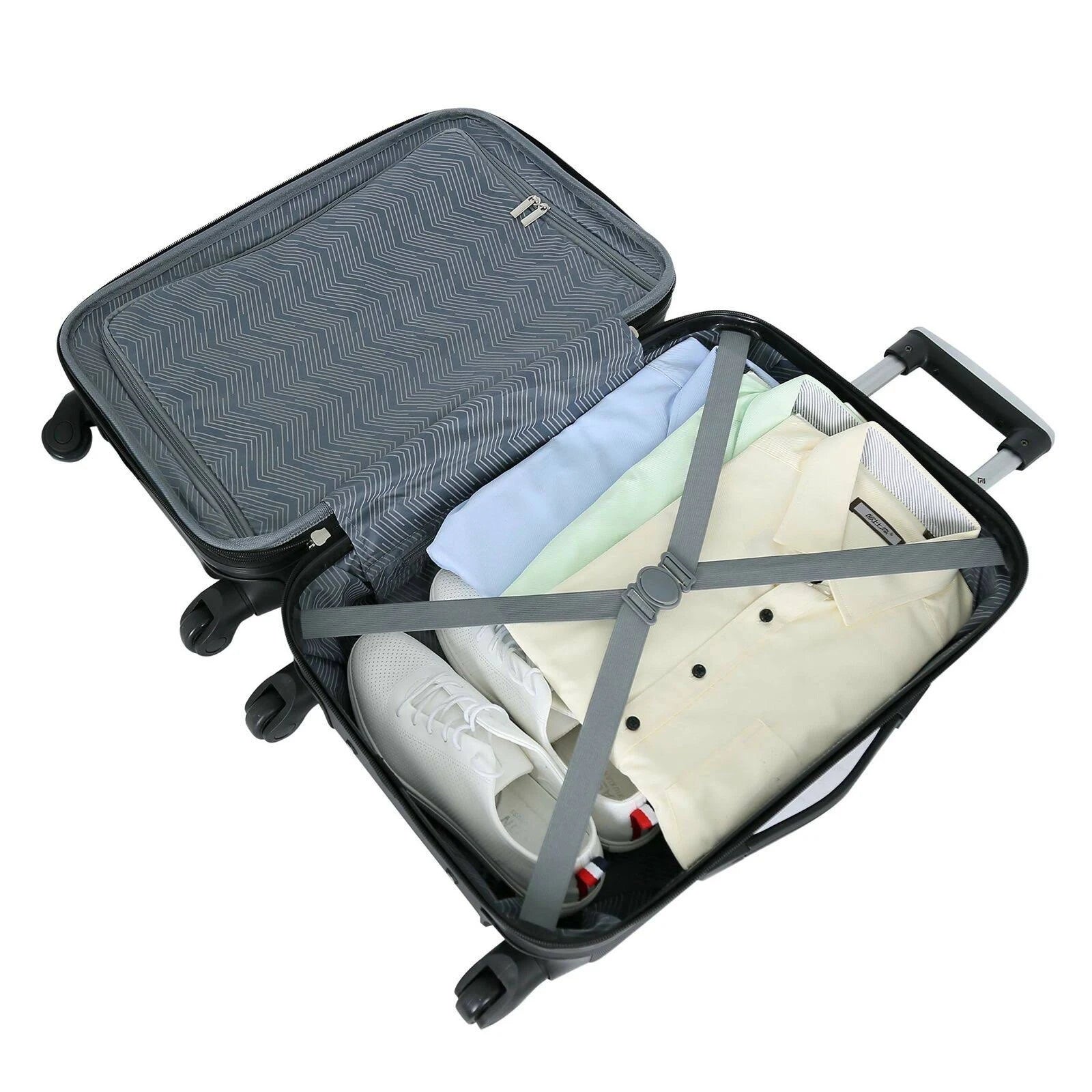Black Hardside Expandable Spinner C7479