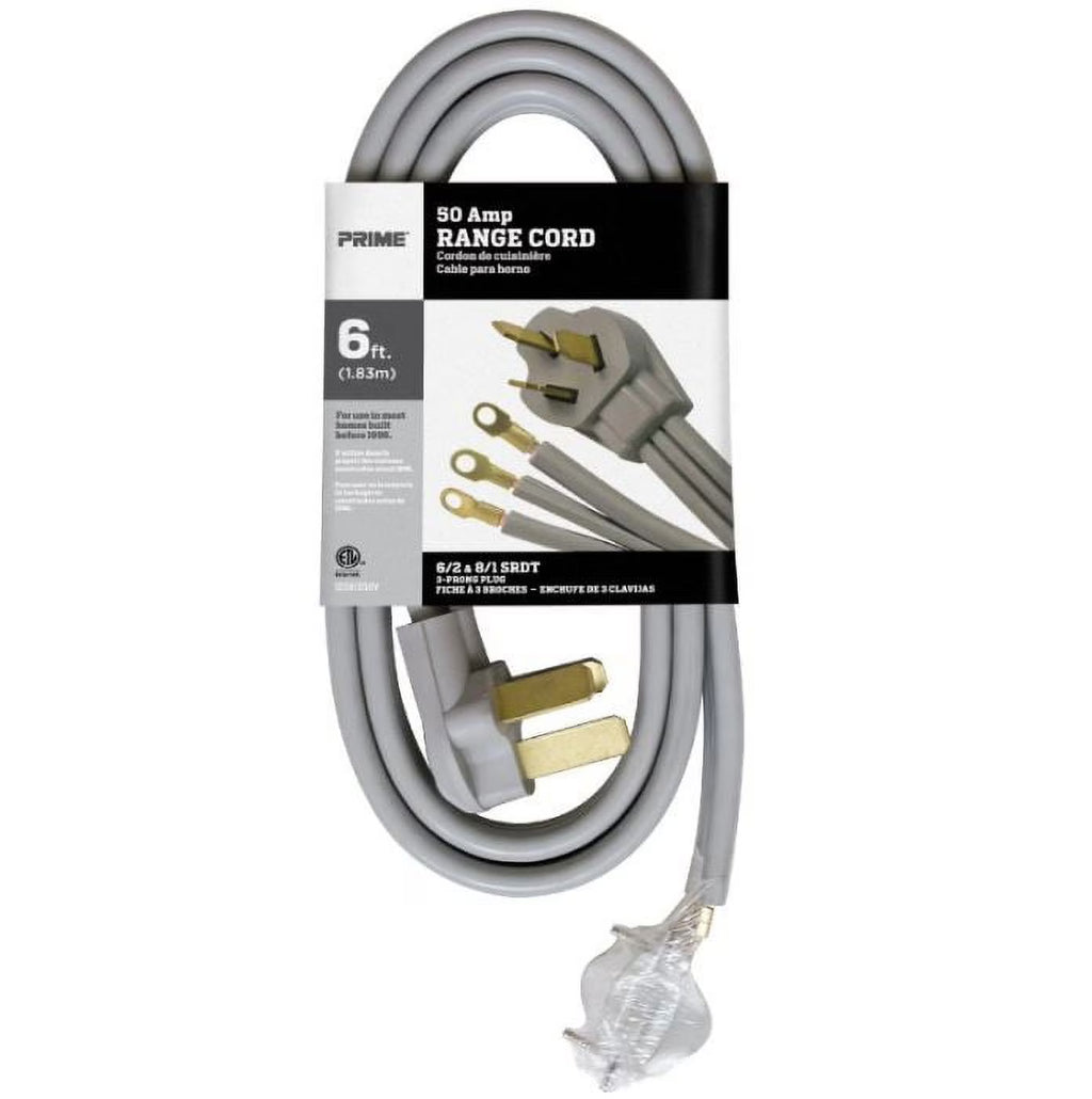 50 Amp 3-Wire Range Cord, 3 Pack Y8814