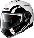 Metal White Motorcycle Helmet M9934