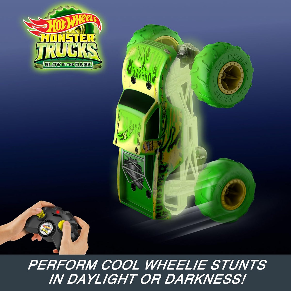 1:15 Scale Remote-Control Monster Truck with Glow in The Dark Tires Z776