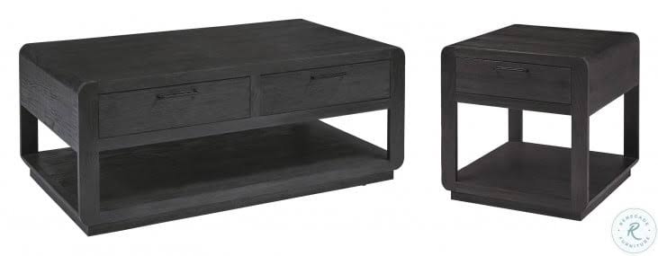 Cerused Ebony Sofa/Console Table J776