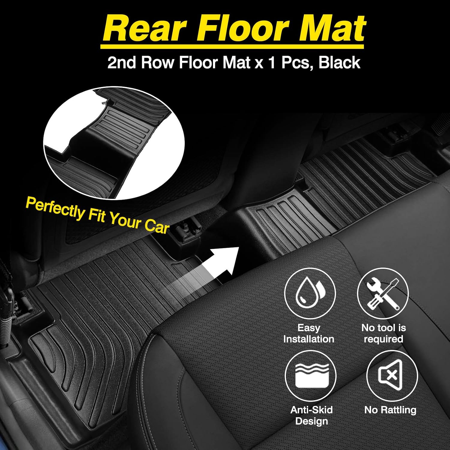 TPO Odorless High Edge Floor Liners Q44486