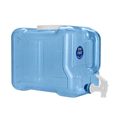 2 Gallon Plastic Beverage Dispenser Water Bottle F4692