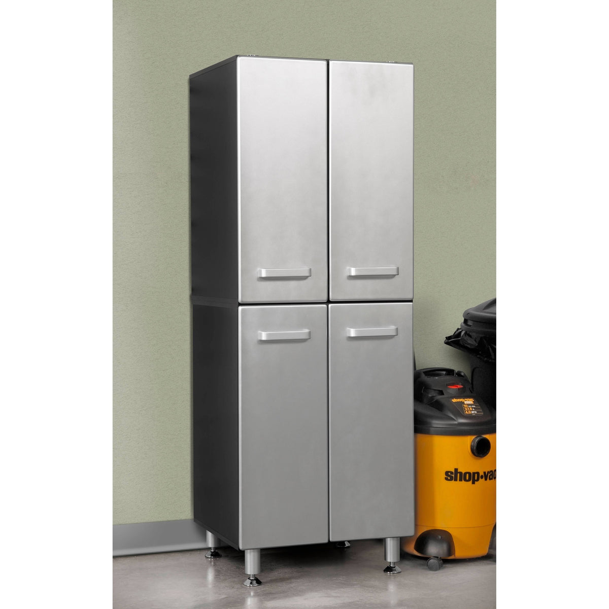 Four Door Garage Storage Cabinet V18233