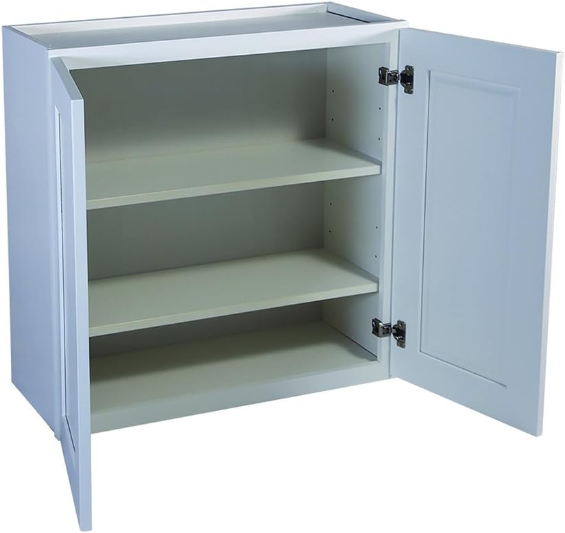 White Shaker Wall Cabinet L417