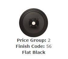 Flat Black Basket Strainer Set U564
