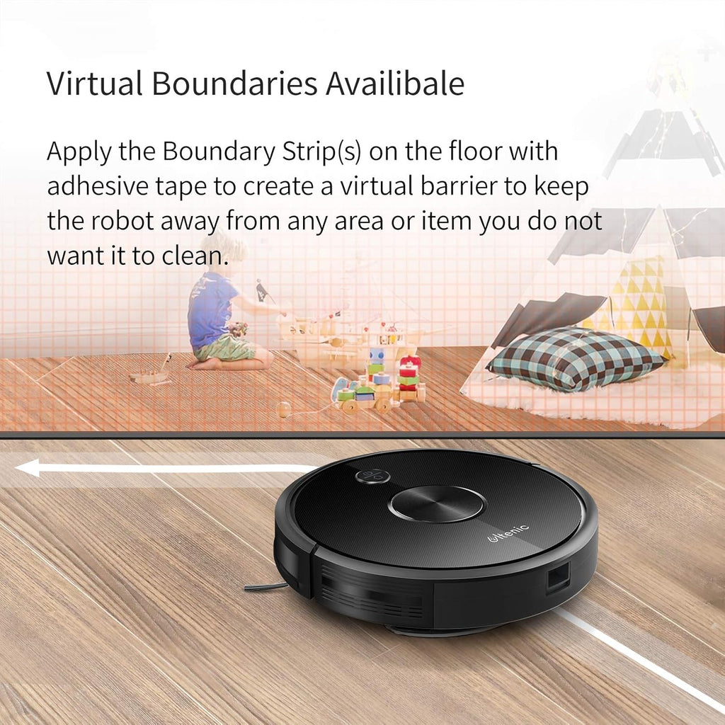 2500Pa Robot Vacuum and Mop with Boundary Strips H761517